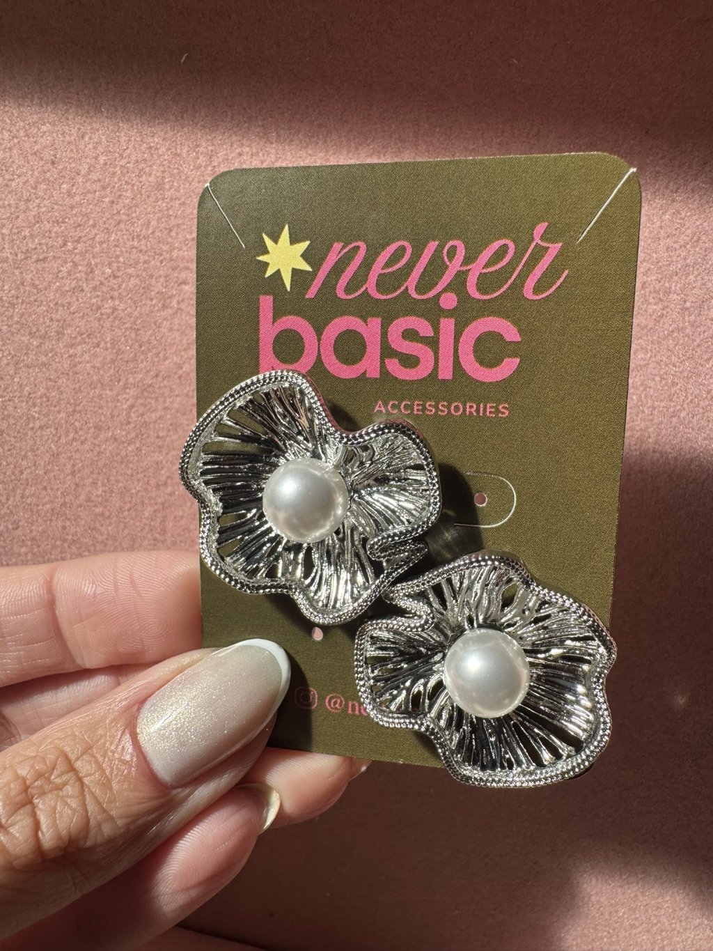 Brinco Fleur Pearl