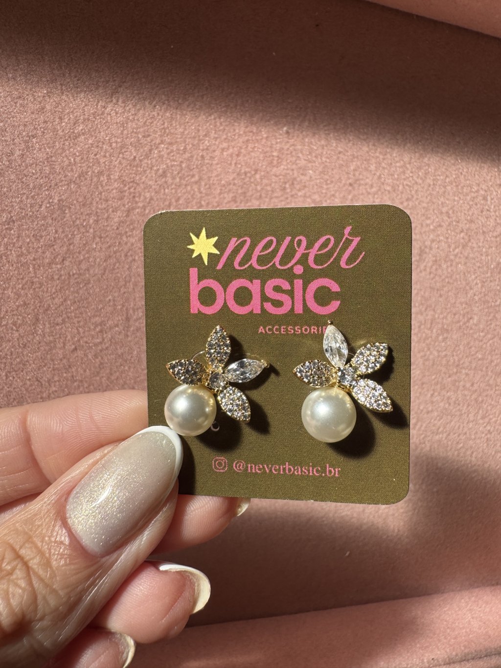 Brinco Pearl Blossom