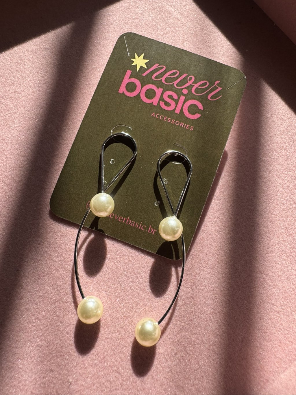 Brinco Pearl Drop