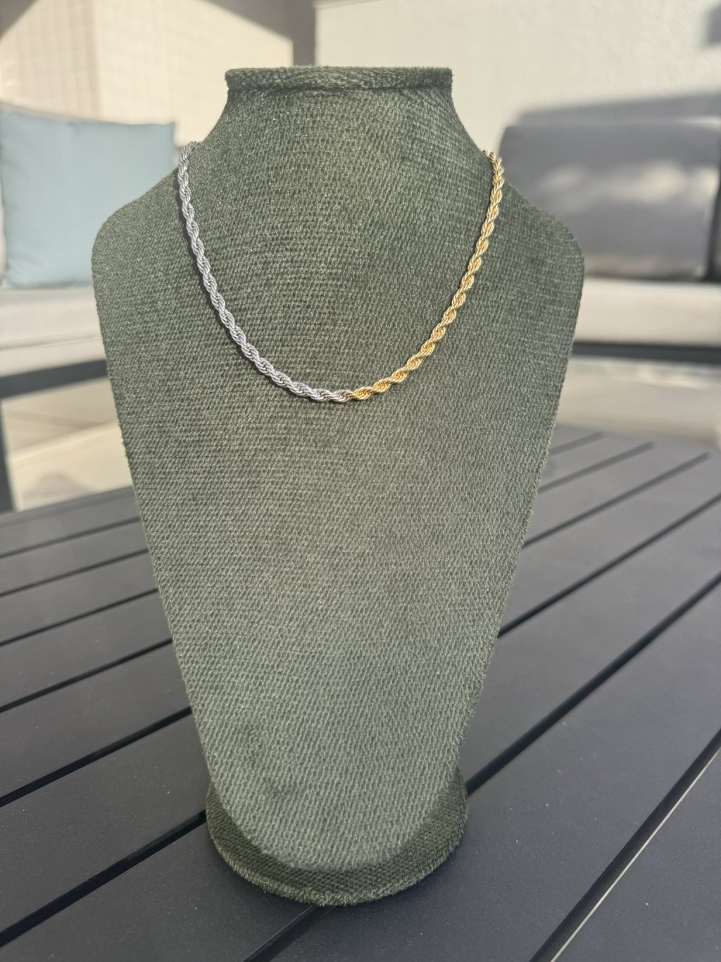 Colar Rope Bicolor
