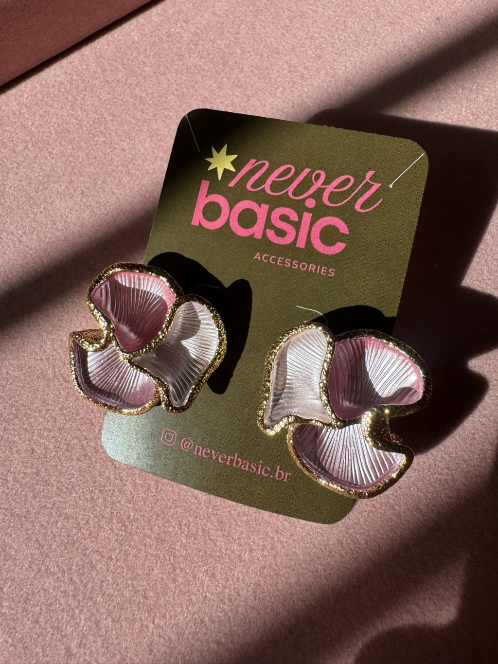 Brinco Petals Rosé