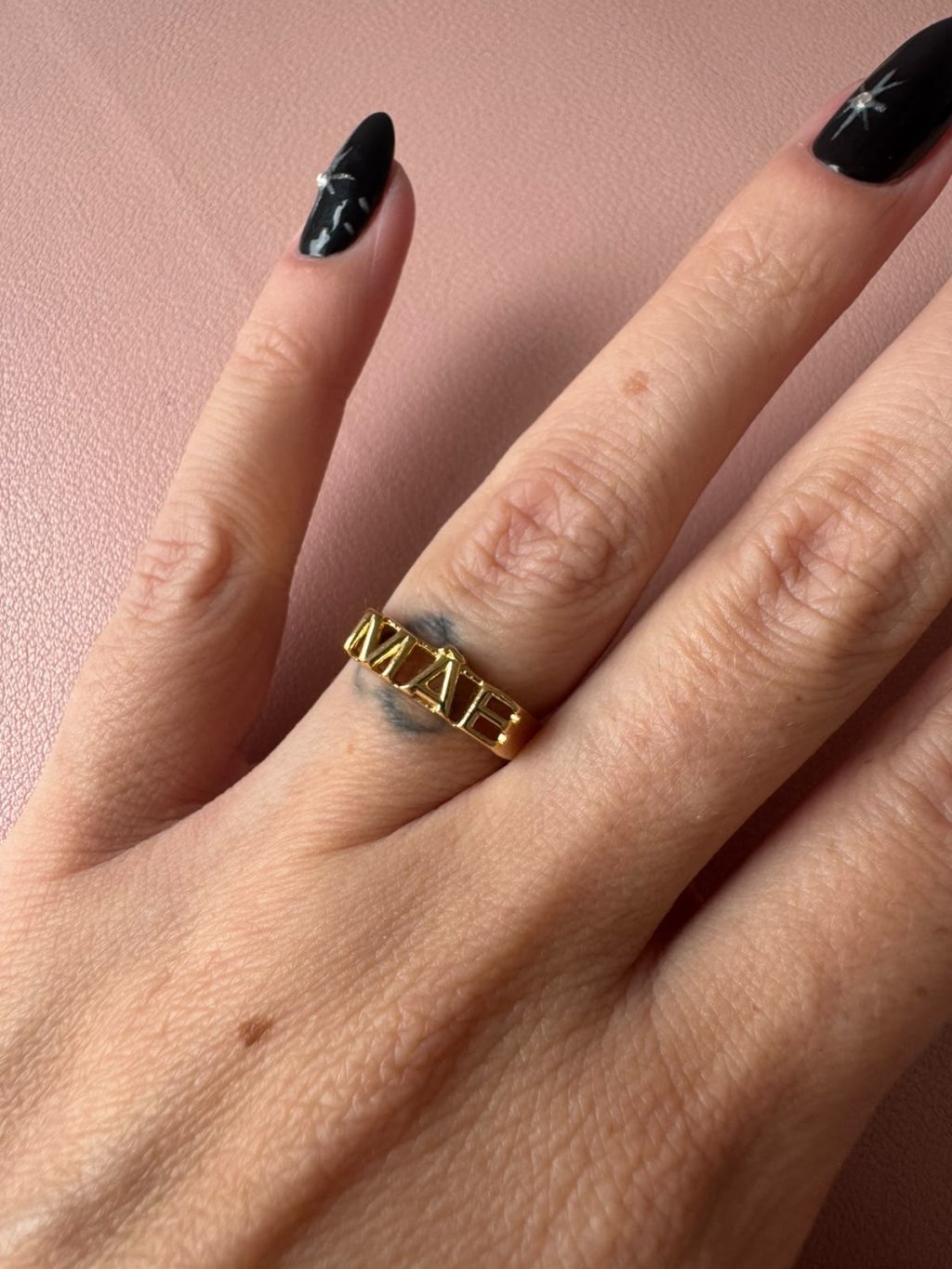 Anel Mãe (dourado)
