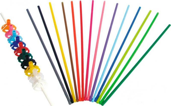 SUPORTE BALAO MEDIO 33CM C/10