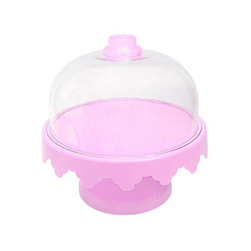 SUPORTE P/ BOLO PEQUENO C/ TAMPA