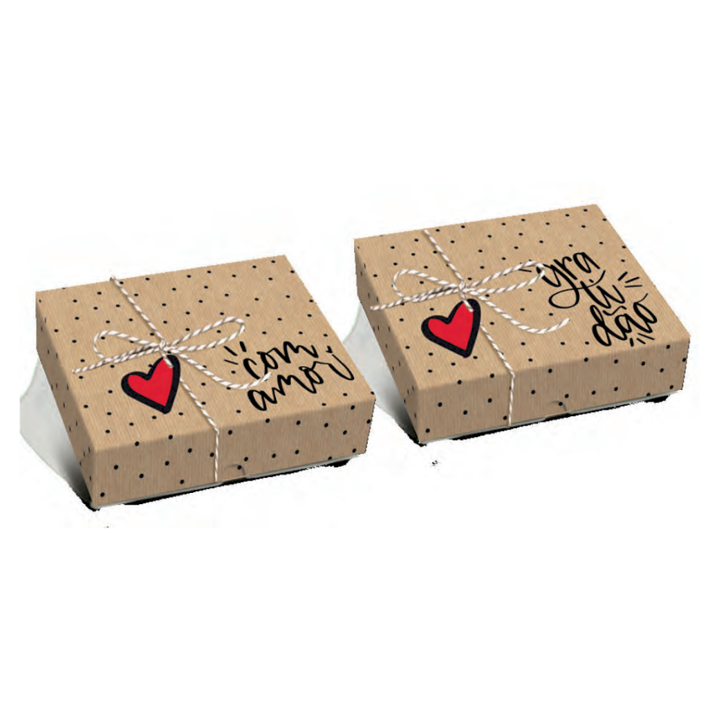 CAIXA PRESENTE MENSAGENS KRAFT