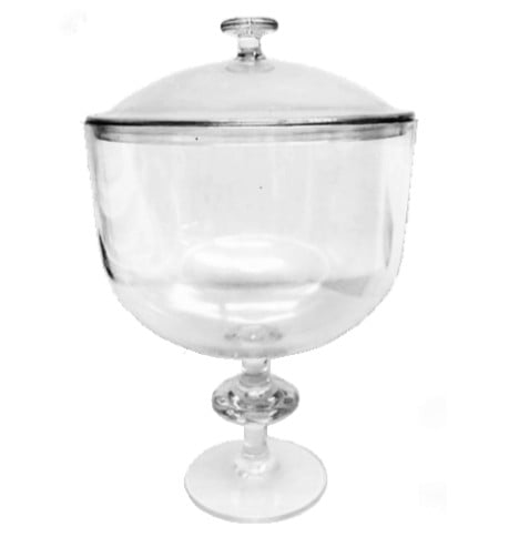 TAÇA AMERICANA COM TAMPA