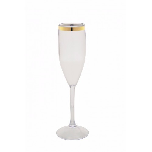 TAÇA CHAMPAGNE C/ BORDA