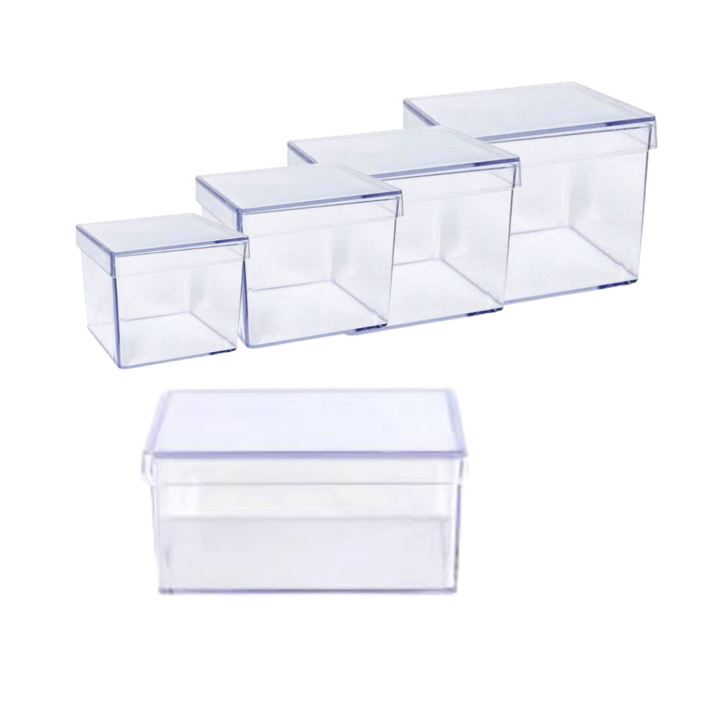 CAIXA ACRILICA CRISTAL