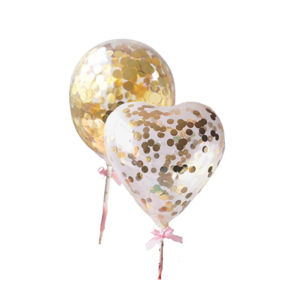 TOPO DE BOLO MINI BALAO LATEX