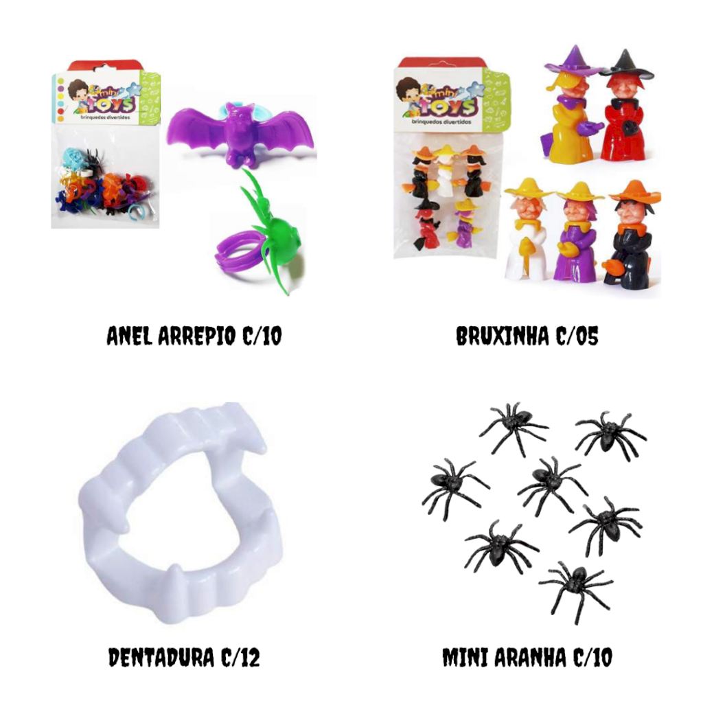 MINI BRINQUEDOS HALLOWEEN