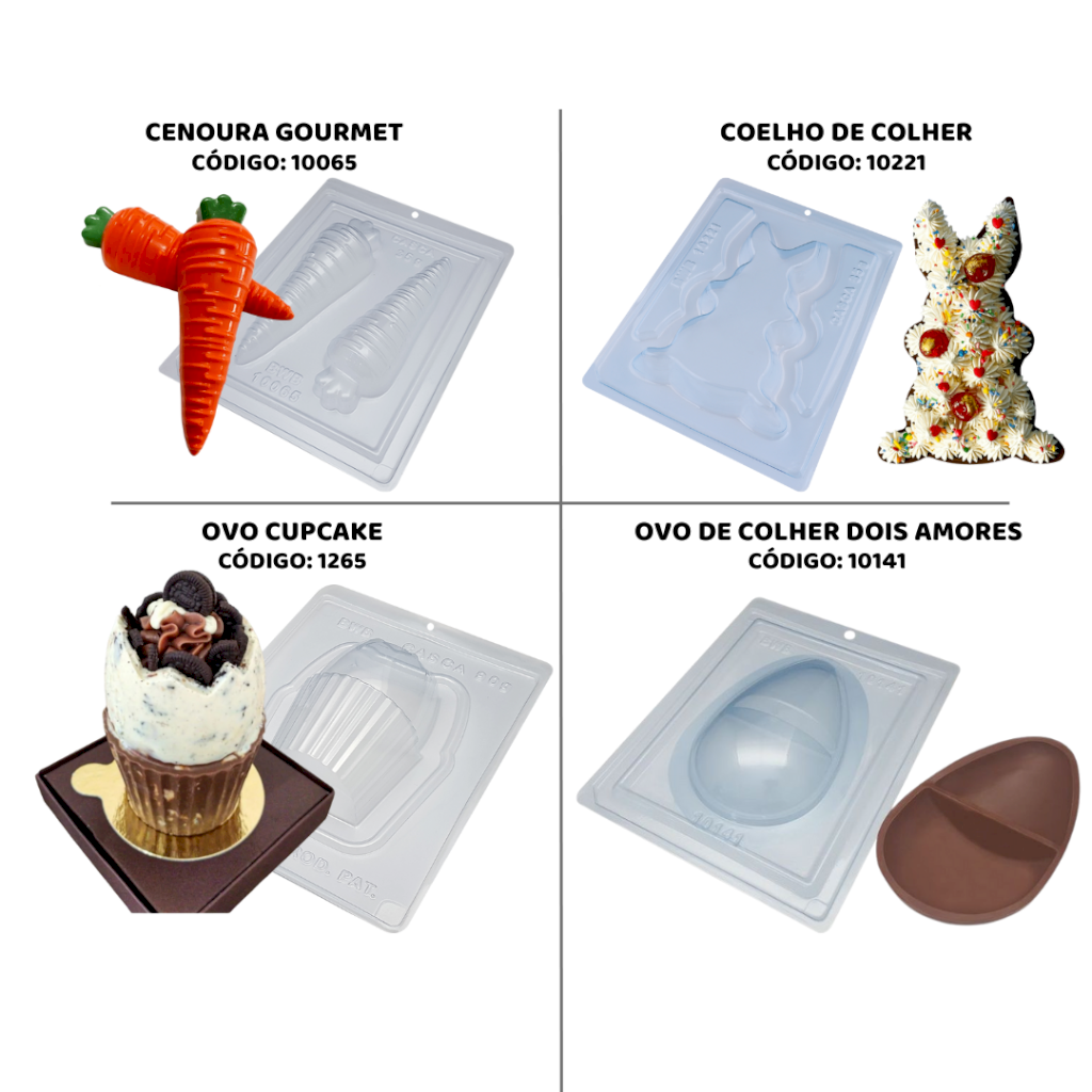 FORMA SILICONE PASCOA