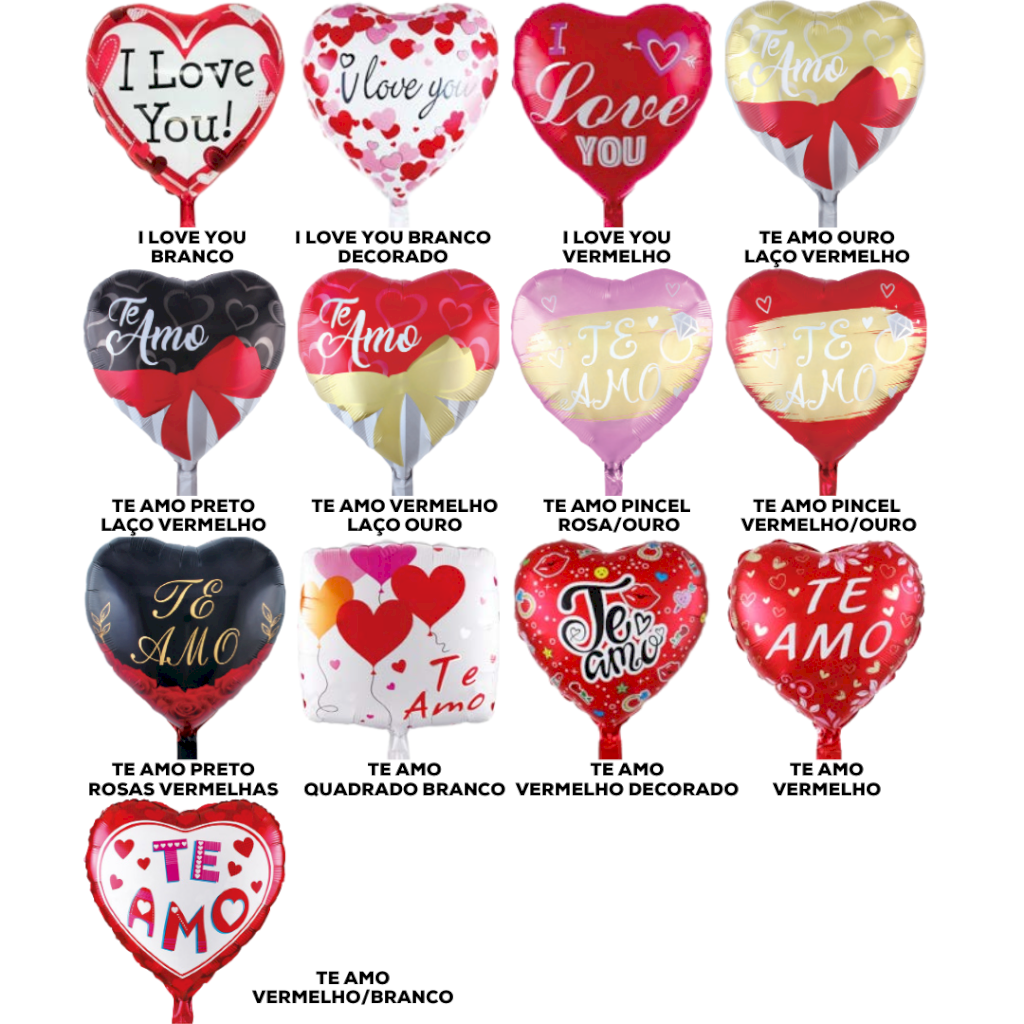 BALAO METALIZADO 45CM ESPECIAL