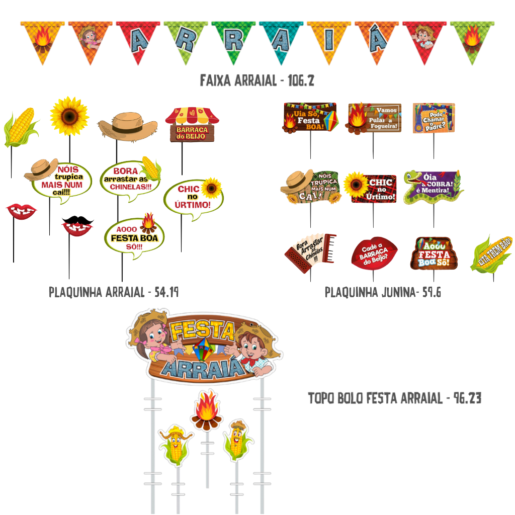 LINHA FESTA JUNINA