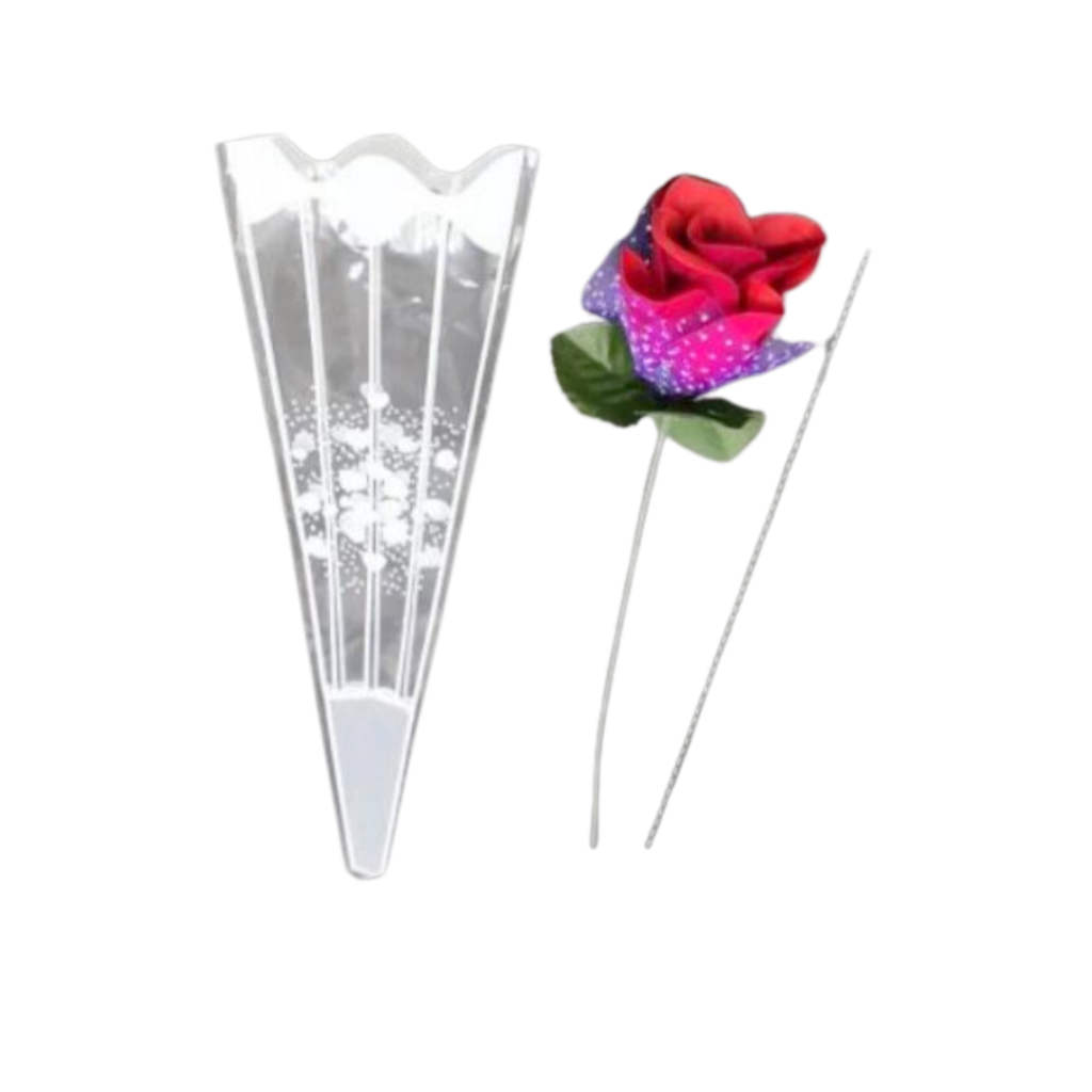 FLOR BOTAO DE ROSA