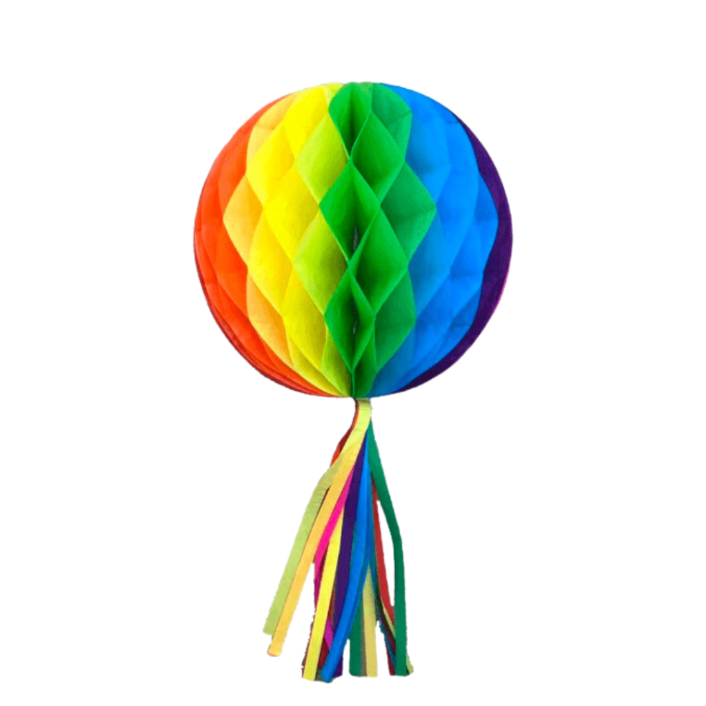 BOLA SANFONADA C/ RABIOLA 30CM