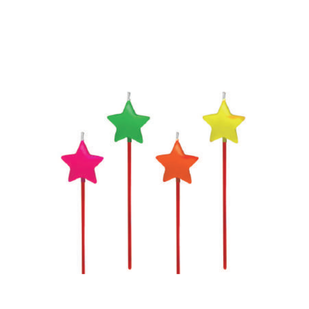 VELA ESTRELA NEON