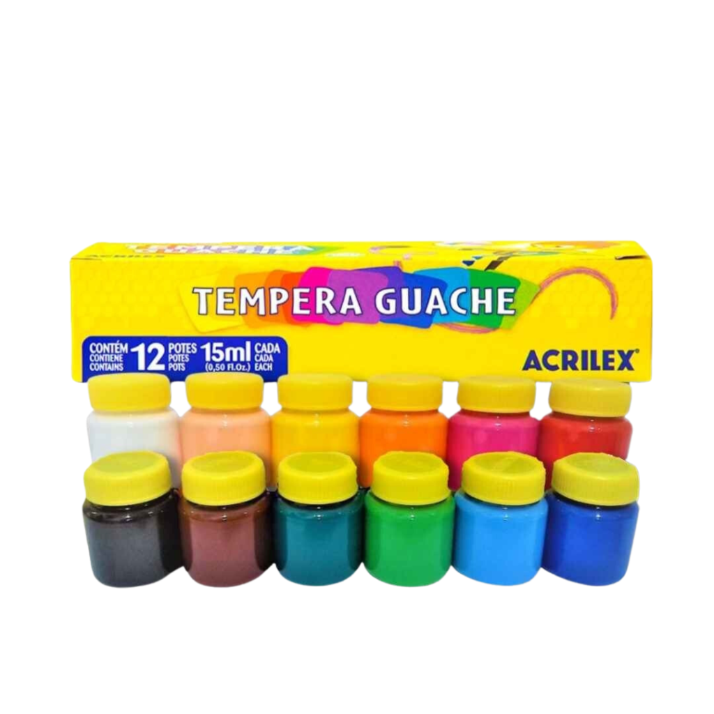 TINTA TEMPERA GUACHE