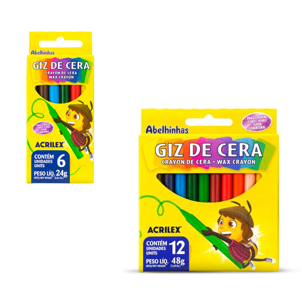 GIZ DE CERA CAIXA