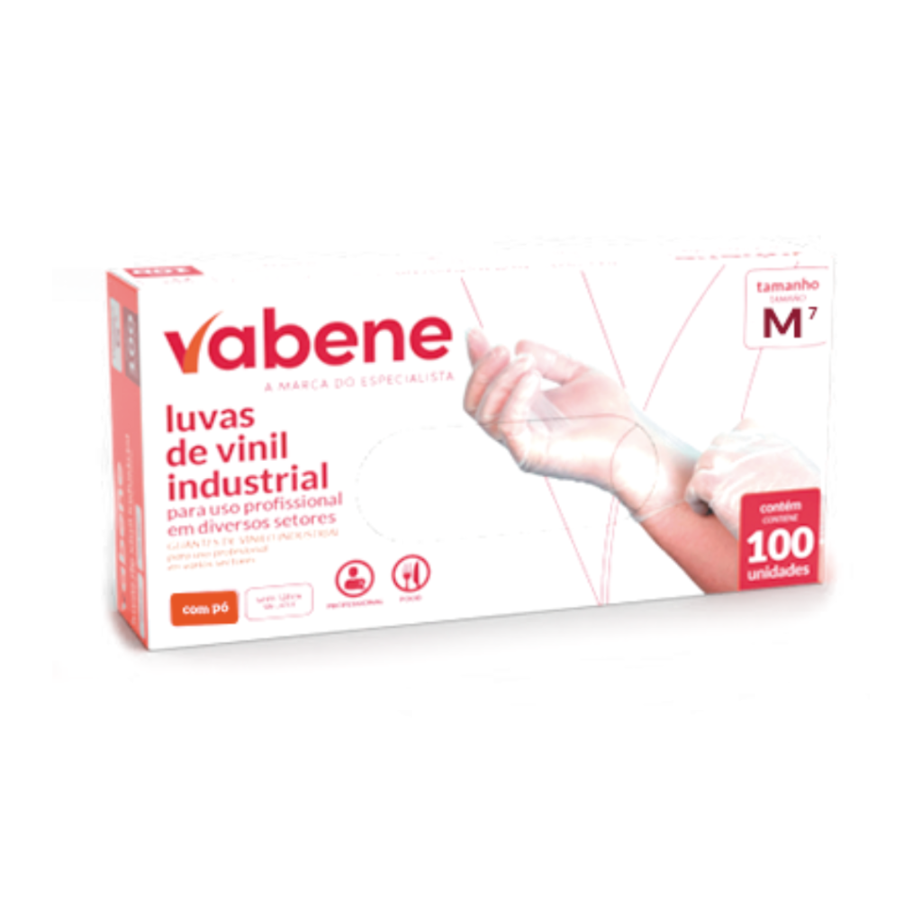 LUVA VINIL INDUSTRIAL C/100