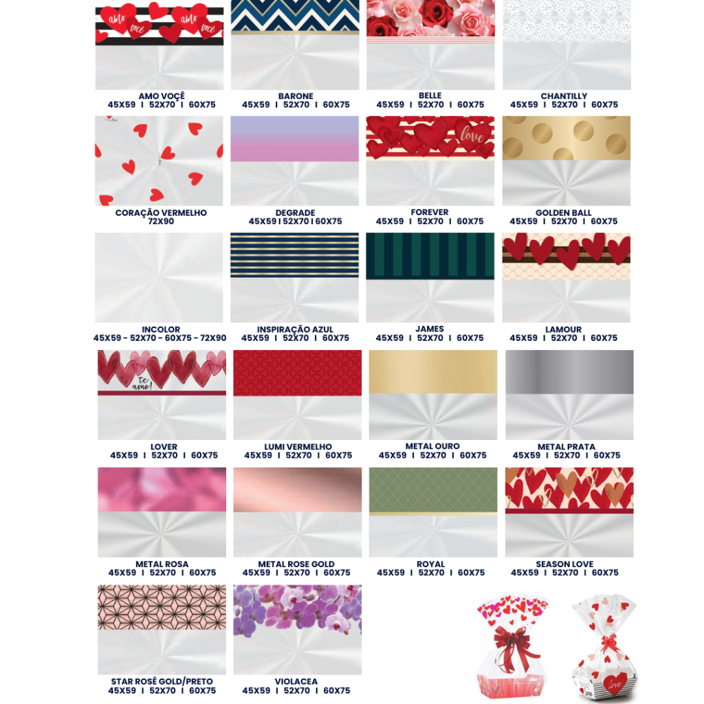 SACO P/ CESTA BARRADO