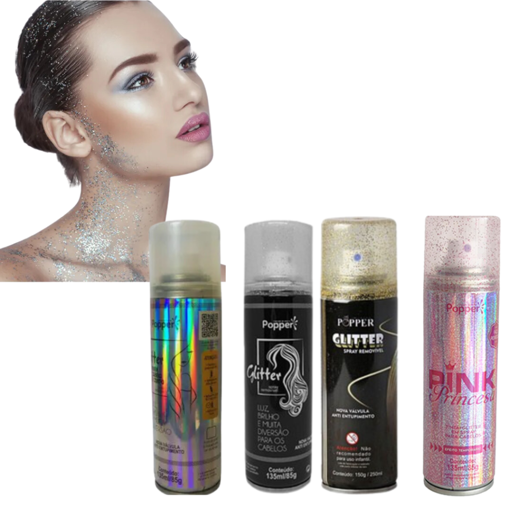 TINTA SPRAY GLITTER 135ML