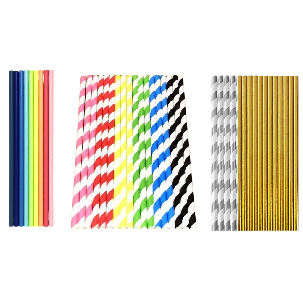 CANUDO DE PAPEL COLORIDO