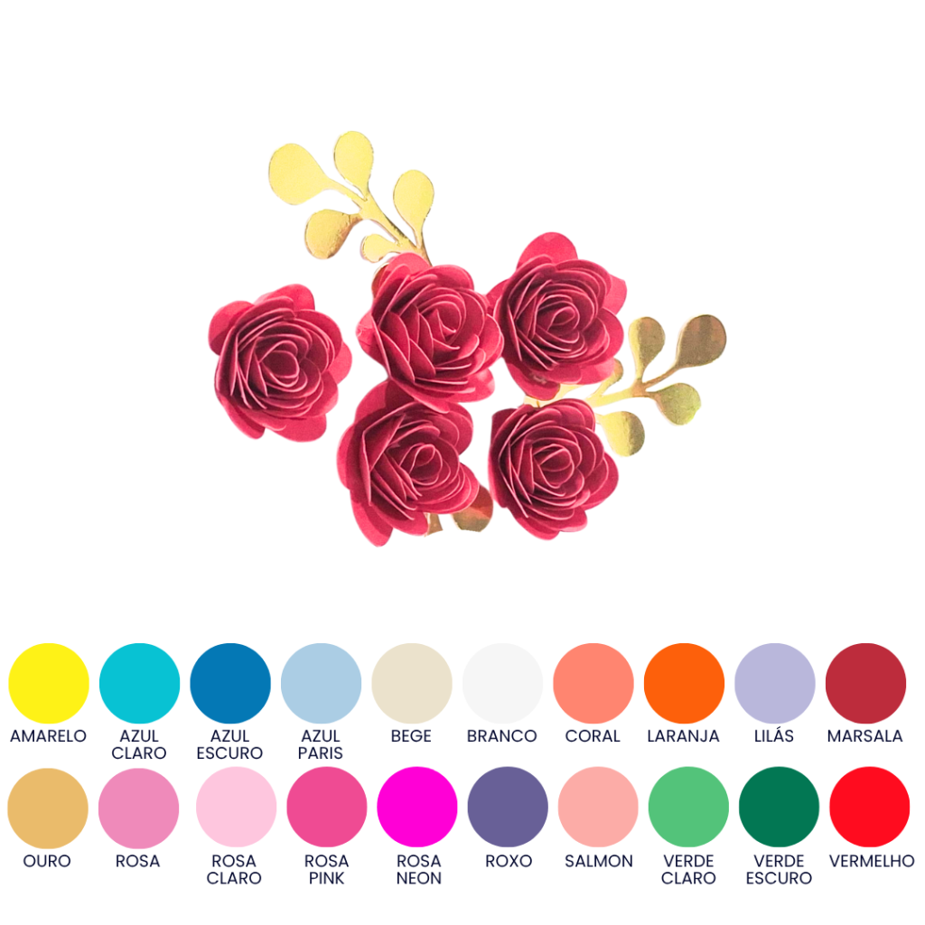 MINI FLOR DE PAPEL