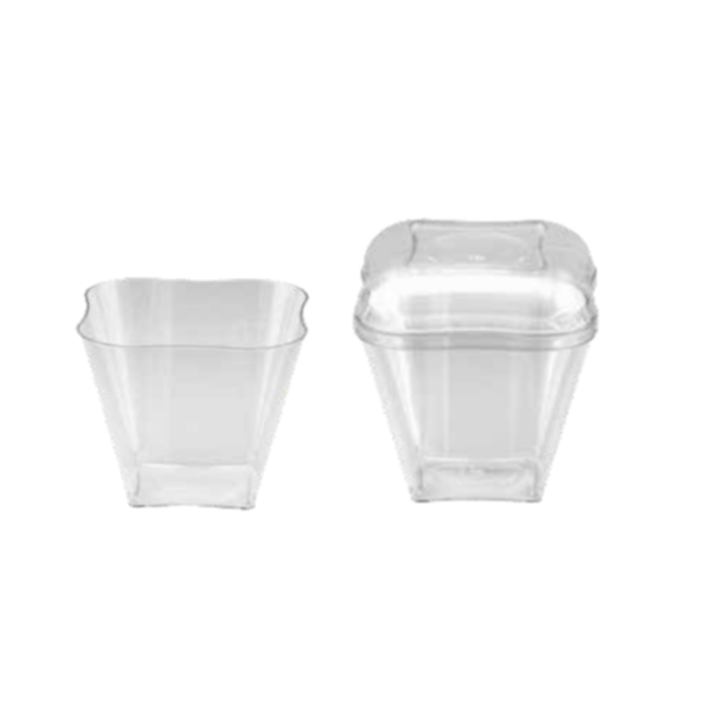 COPO QUADRADO P/ DOCE 150ML