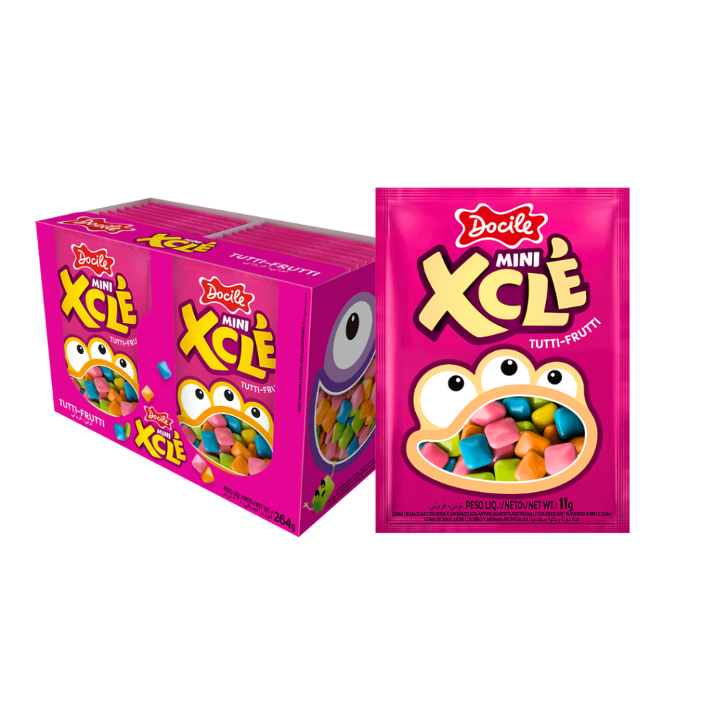 CHICLETE MINI XCLE TUTTI-FRUTTI