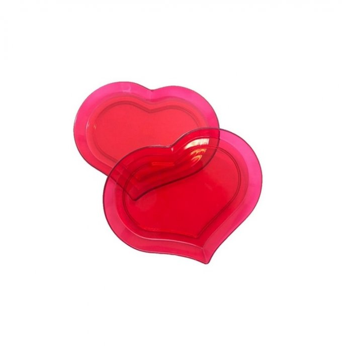 PRATO CORACAO MINI C/6