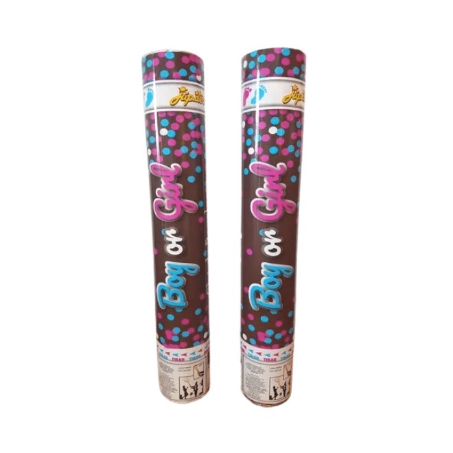 LANÇA CONFETE REVELAÇÃO