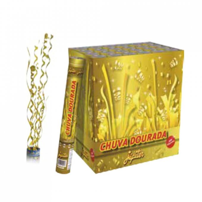 LANÇA CONFETE CHUVA DE OURO