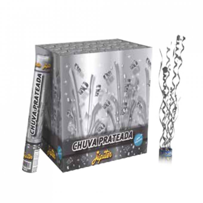 LANÇA CONFETE CHUVA DE PRATA