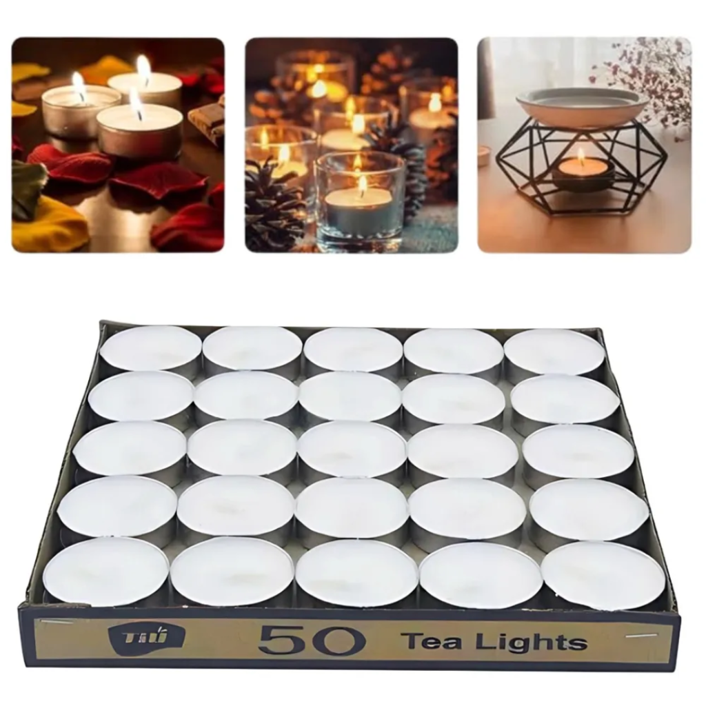 VELAS RECHAUD C/50