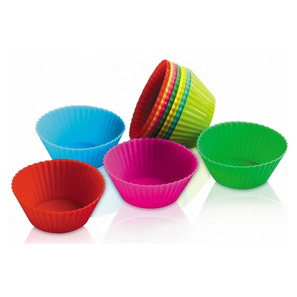 FORMA SILICONE P/ CUPCAKE FORNEAVEL C/12