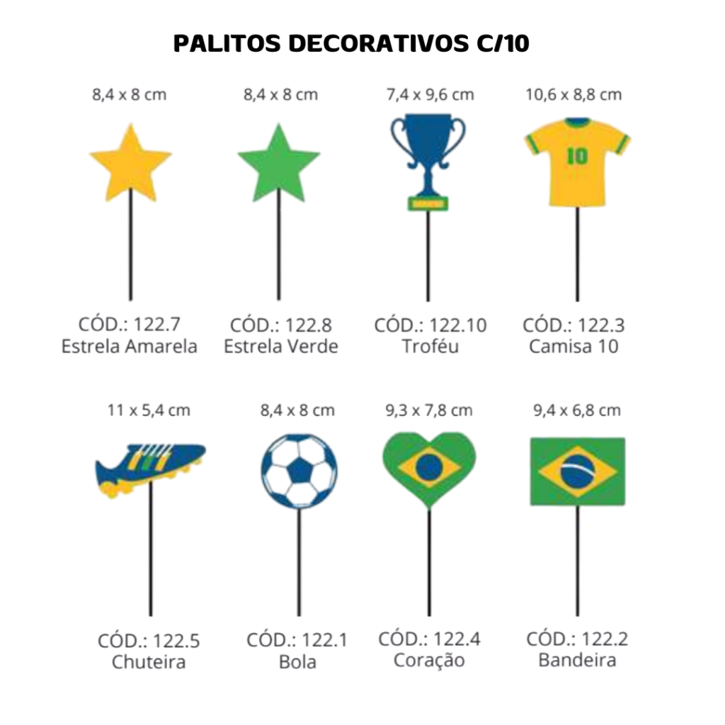 PALITO DECORATIVO C/10