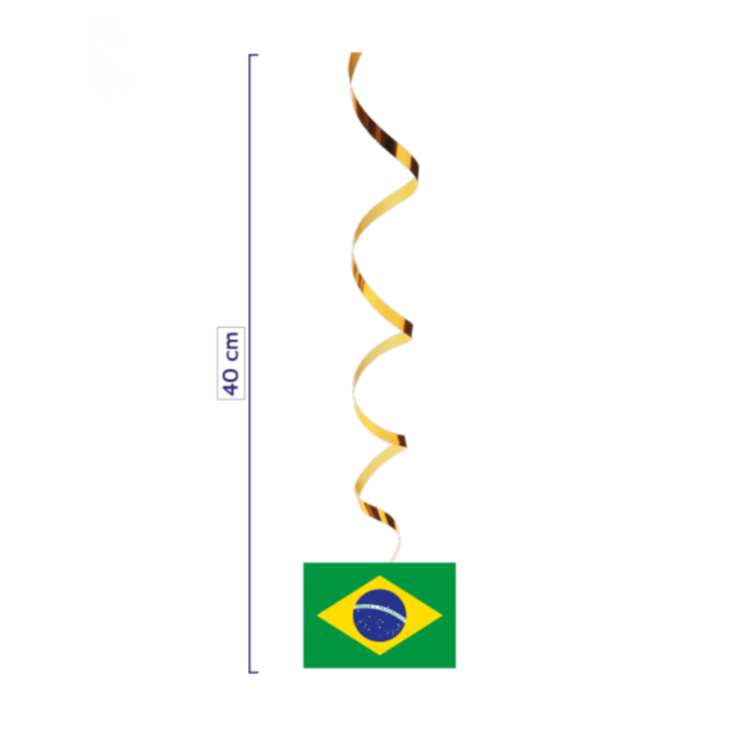 BANDEIRA ESPIRAL DECORATIVA CP-BEB