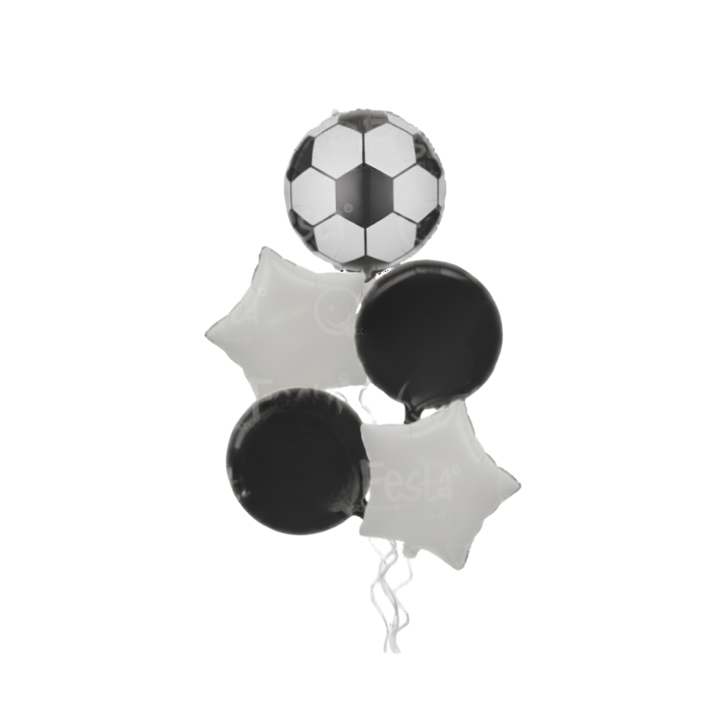 BALAO KIT BOUQUET FUTEBOL C/5