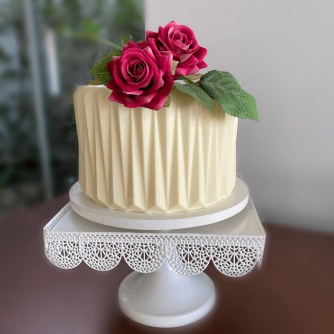 PLACA ORIGAME CAKE VINCADO DELICADO COD 10144