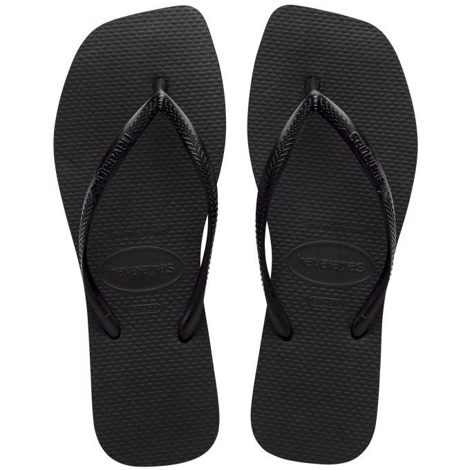 Chinelo Havaianas Slim Square - Preto