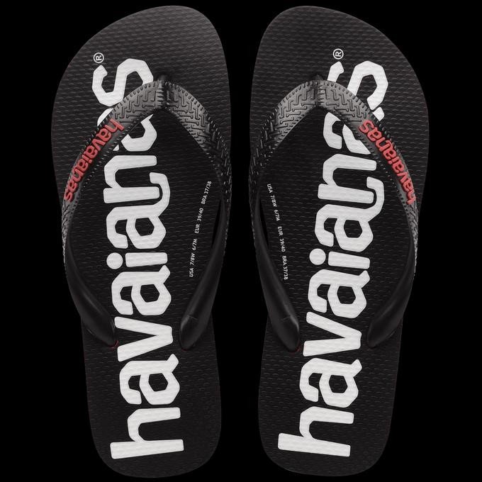Chinelo Havaianas Logomania 2 - Vermelho Rubi