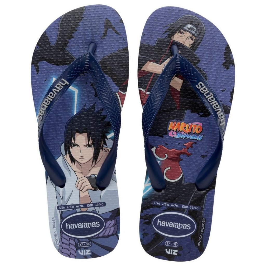 Chinelo Havaianas Naruto - Marinho 