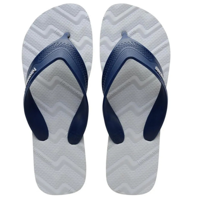 Chinelo Havaianas Track Waves - Cinza Gelo