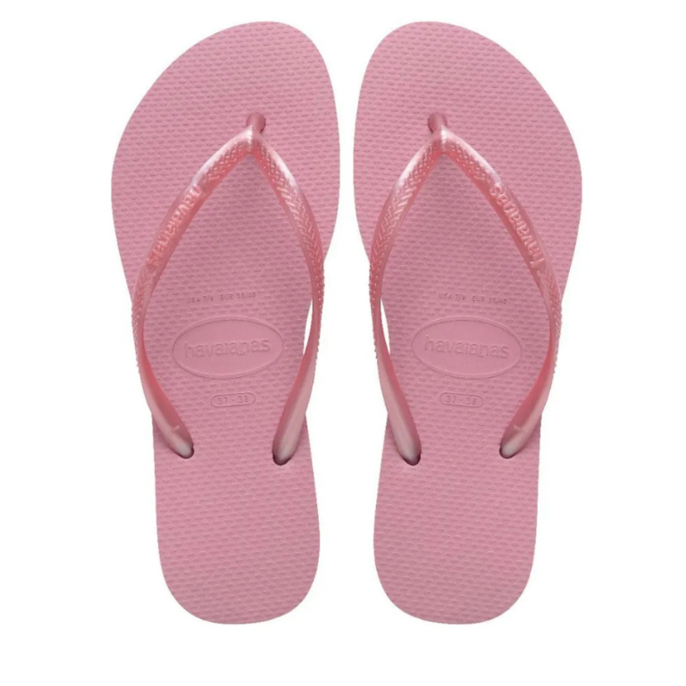 Chinelo Havaianas Slim- Rosa Chiffon