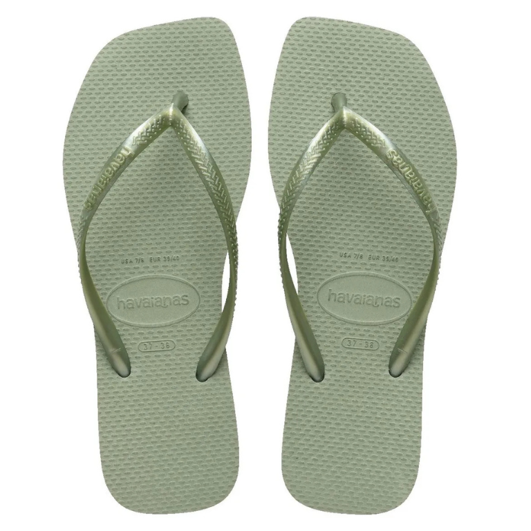 Chinelo Havaianas Square - Smoke Green