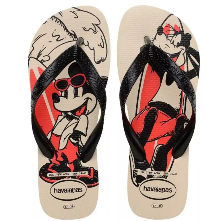 Havaianas TOP DISNEY - Bege Palha