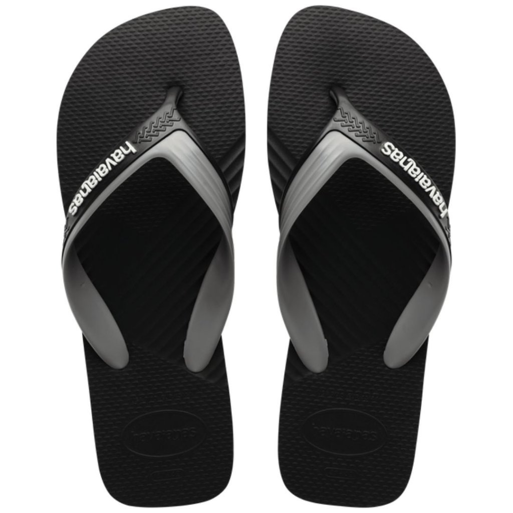 Voltou ! Havaianas Dual - Preto/Cinza