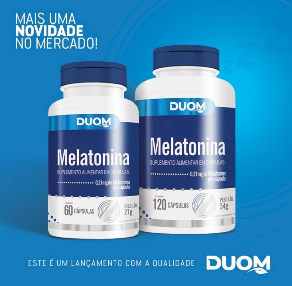 MELATONINA 120 CAPS DUOM