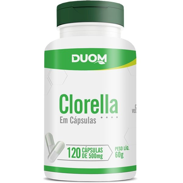 CLORELLA 500MG 120 CAPS DUOM