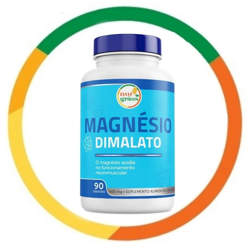 MAGNESIO DIMALATO 90CAP NUTGRÃOS 